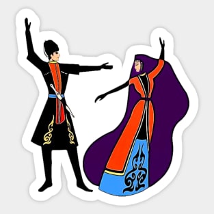 Armenian Folk Dance Sticker